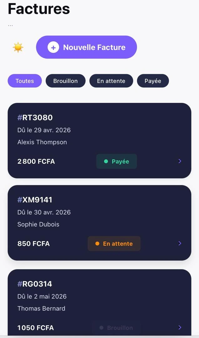 Invoice Management App